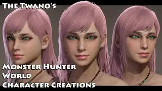 Monster Hunter World - Character Creation (Cute Female) #45