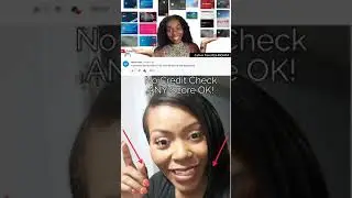 Credit Cards With No Credit Check 2023 | Easy Approval | Shopping Cart Trick | Rickita #Shorts
