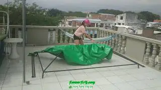 Como Armar tu Carpa Impermeable de 3x2 metros en Lona PVC para Comidas Rápidas o Eventos