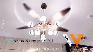 vivisa Decorative Ceiling Fans -vivisa.in- GM Trading - Best Tiles showroom in Madurai +919360360830