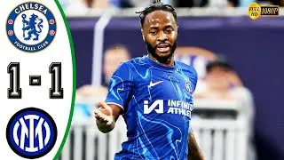 Chelsea vs Inter Milan 1-1 Extended Highlights & Goals - Friendly 2024