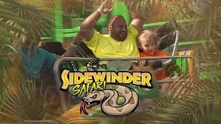 Sidewinder Safari new for 2020 Announcement Six Flags Discovery Kingdom