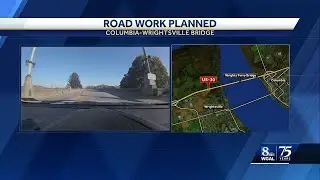 Short-term closures expected on Columbia-Wrightsville Bridge