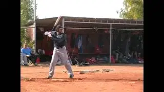 Nikolai Lobanov (North Stars) - Batting Practice, Sept. 8, 2014