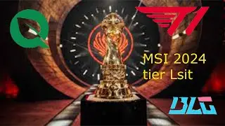 MSI 2024 Tier List Breakdown