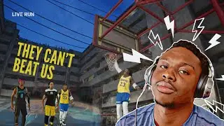 ROYREACTS | NBA LIVE 19  -  LIVE RUN 3V3 ONLINE - THEY  CAN'T BEAT US