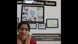 Certificate course in endodontics