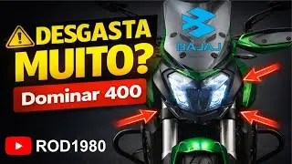 Dominar 400 - veja o desgaste das peças apos 2 anos e meio