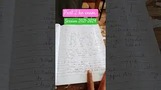 #part 2 exam  Session 2021-2024. MU.