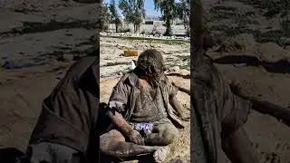 'The world&rsquo;s dirtiest man&rsquo; Amou Haji, 91, was said to have lived off dead animals and puddle water