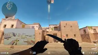 Counter strike 2 anubis deep smoke mid