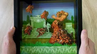 Pixel Frames - Altered Beast - Shadow Box Art