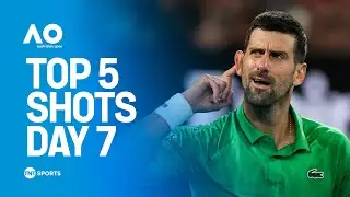Top 5 INSANE Shots from Day 7 ft. Sinner, Djokovic  & MORE 🔥 | Australian Open 2026 Highlights 🇦🇺