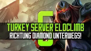 ◄ Richtung Diamond unterwegs! ► Patch 6.4 - Turkey Server EloClimb - Zed Gameplay [German/HD/S6]