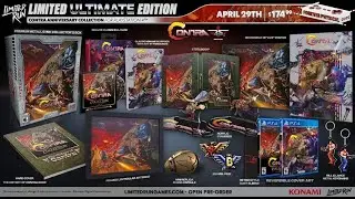 Contra anniversary edition unboxing for switch.