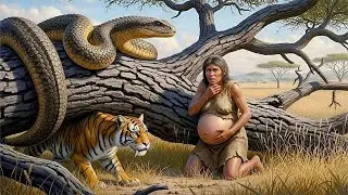 Life Million Years Ago | A Pregnant Homo Habilis Hunted by Constant Predators