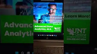 University of North Texas Advanced Data Analytics, M.S.