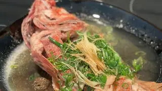 【Steamed Ocean Perch】with ginger and green onion sauce