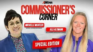 WCHA Commissioner's Corner Special Edition with St. Thomas Assistant Coach Alli Altmann