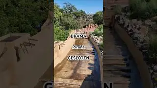 Pira&ntilde;a Weer GESLOTEN! 🌊🎢 | Efteling 2024