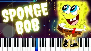 SpongeBob dancing - music for bikini bottom midi keyboard piano  (gameplay Beat Tiles)