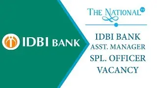 IDBI BANK Recruitment 2019- Special Officer and Assistant Manager