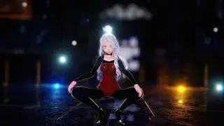 【MMD】Video creation process with raycast shader