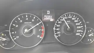 Subaru Legacy B4 2.5GT пробный заезд 0-100 км/ч
