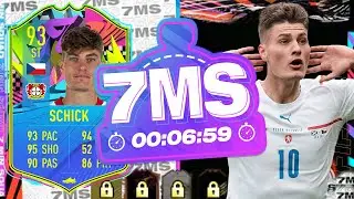 SUMMER STARS SCHICK!!! - 7 MINUTE SQUAD BUILDER @Jack54HD   FIFA 21 ULTIMATE TEAM 7MS