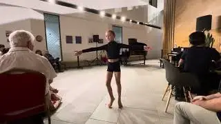 Iris performs her ballet solo to “Bal du Moulin de la Galette” by Catherine Rollin