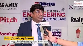 Prof. (Dr.) Abhay Bansal, Dean, School of CSE and Technology, Bennett University