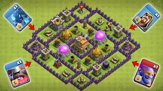 Max TownHall 7 VS All 1 Max Troops! | Clash of Clans