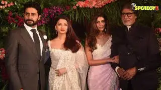 Bachchan's, Ranbir, Katrina, Karan Johar, Sidharth, Kangana, Rekha Grace at Virushka's Reception