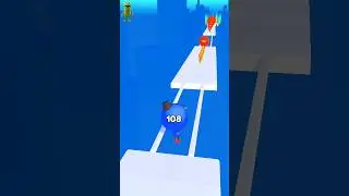 NOT AGAIN! HE FELL WITH THAT HUGE HEAD! 🤯💨 BIG HEAD RUN 3D! #gaming #shorts #shortfeed #viralshorts
