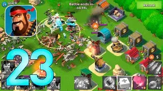 Boom Beach: Gameplay Walkthrough Part 23 - Battle Ends! (iOS, Android)