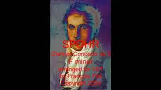 Spohr Ludwig Clarinet Concerto no 3 F minor arranged for VST plugins