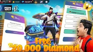  💎FREE 20,000  Diamonds in Free Fire Part-2! 🤯💎 | Free  Diamond Hack!🔥