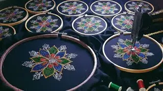kadai design is live! embroidery kadai hand work