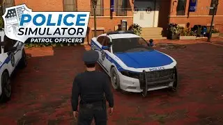 Patrolling the Streets in Style - Charger Patrol Car Unlocked in Police Simulator: Patrol Officer!!