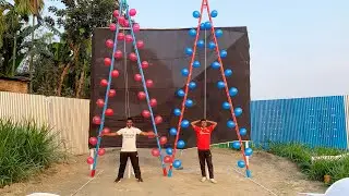 The Balloon Popping Race &ndash; Who Will Triumph?