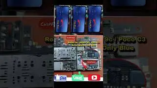 Redmi 9A | POCO C3 | 9c, No Display Blue Light Fix | Final Jumper Solution | Balaji Communication