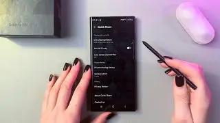 How to Turn On/Off Quick Share on Samsung S22 Ultra