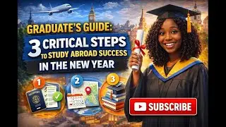 Graduate's Guide: 3 Critical Steps to Study Abroad Success in the New Year
