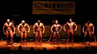 Finale France IFBB 2012 - Master I -90kg (Comparaison)