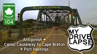 Trans Canada Highway to Cape Breton Island: Canso Causeway