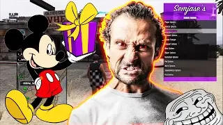 COMMENT FAIRE EXPLOSER DE RAGE TOUTE UNE SESSION - GTA5 TROLL MOD [feat Mickey]