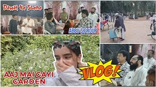 AAJ MAI GAYI GARDEN / OR MERI SISTER KI ENGAGEMENT ME 