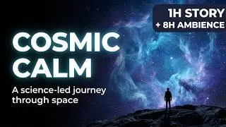 Cosmic Calm &ndash; 1h Gentle Science Narration & 8h Deep Sleep Ambience - Fall Asleep & Stay Asleep