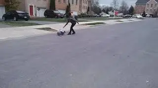 Two girls fighting