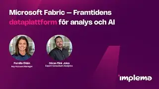 Microsoft Fabric – Framtidens dataplattform för analys, AI och integration
